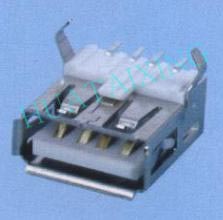 USB AF 弯脚T型SMT